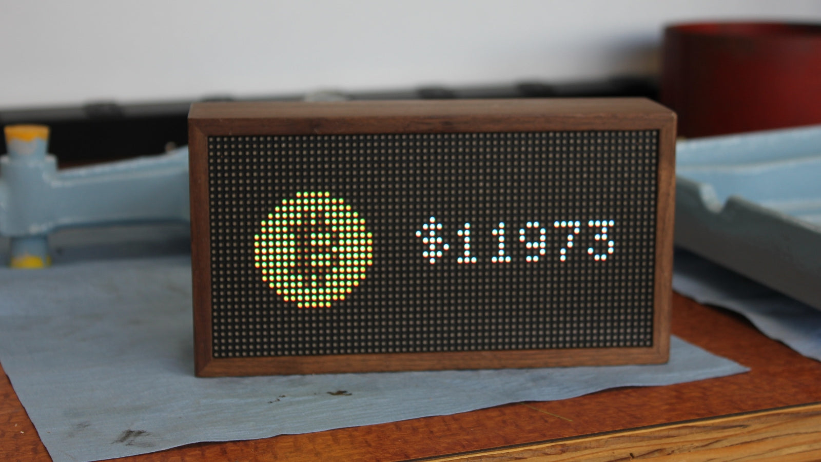 Building a Pixel Art Bitcoin Tracker